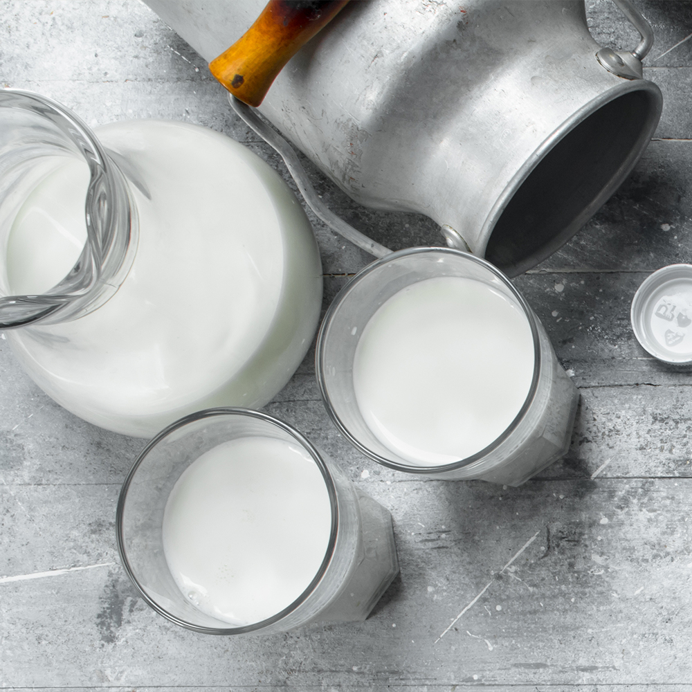 Milchprodukte hemmen das Lymphsystem